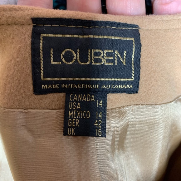 Louben Wool & Cashmere Coat/Blazer - Picture 3 of 5